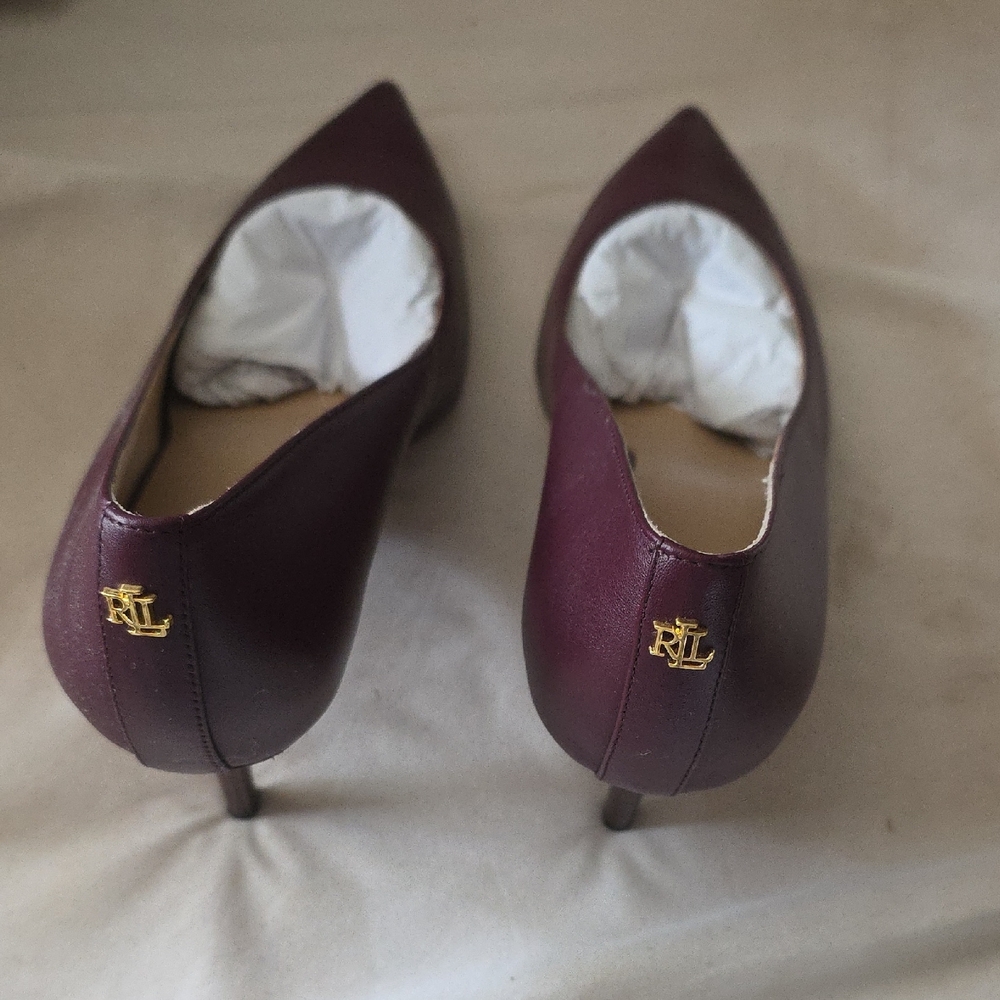 Ralph Lauren Women's Dark Purple Heels